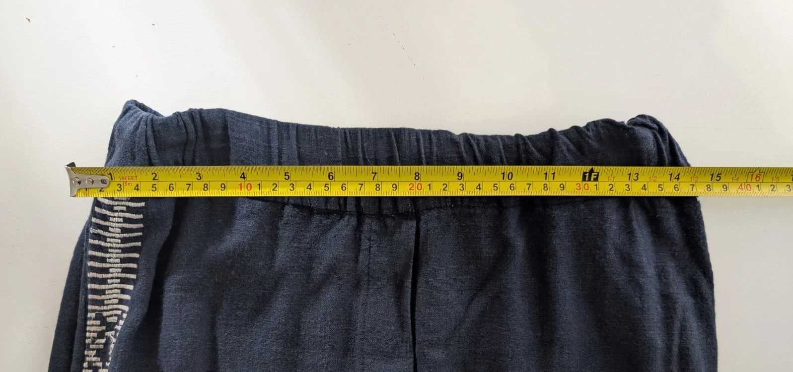 Jigsaw Dark Navy Blue Trousers with Side Stripe Detail — photo 3 of 5