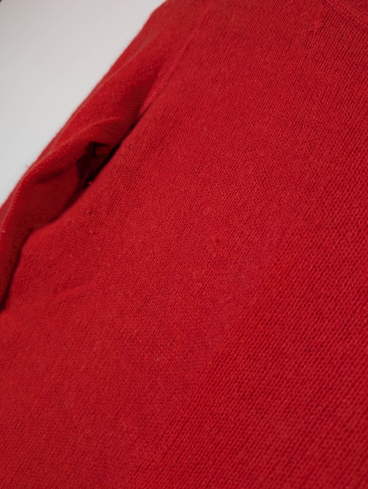 Jigsaw Women's Red 100% Cashmere Crewneck Sweater - Size XS — photo 5 of 9
