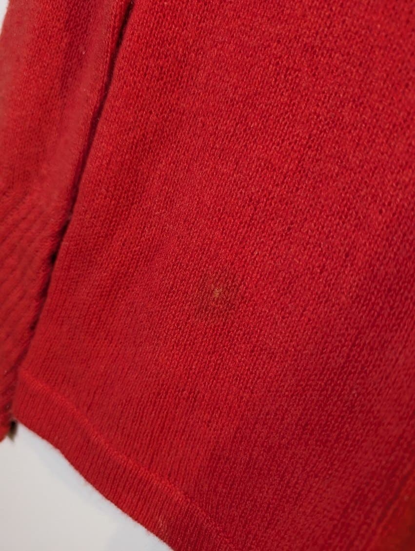 Jigsaw Women's Red 100% Cashmere Crewneck Sweater - Size XS — photo 9 of 9