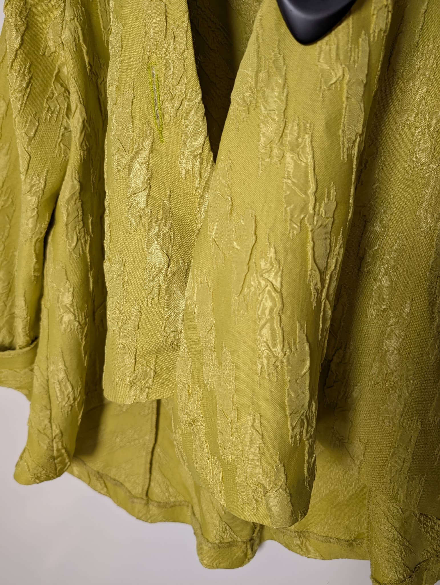 Joseph Ribkoff Open Front Jacket Lime Green Size 14 — photo 3 of 7