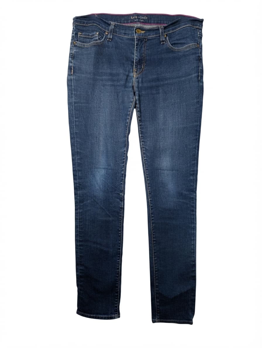 Kate Spade New York Broome Street Skinny Jeans Dark Wash Size 30 — photo 1 of 10