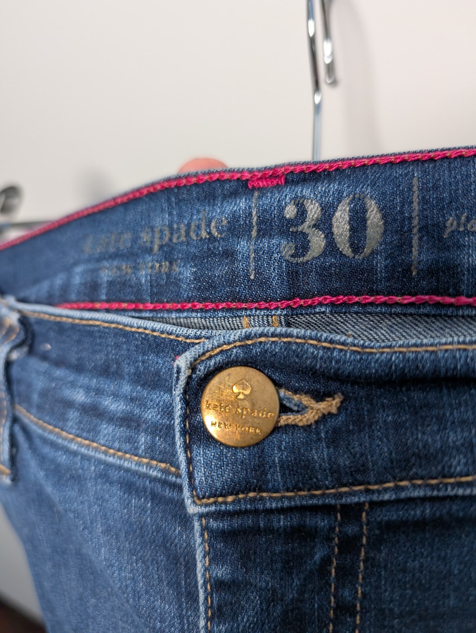 Kate Spade New York Broome Street Skinny Jeans Dark Wash Size 30 — photo 4 of 10