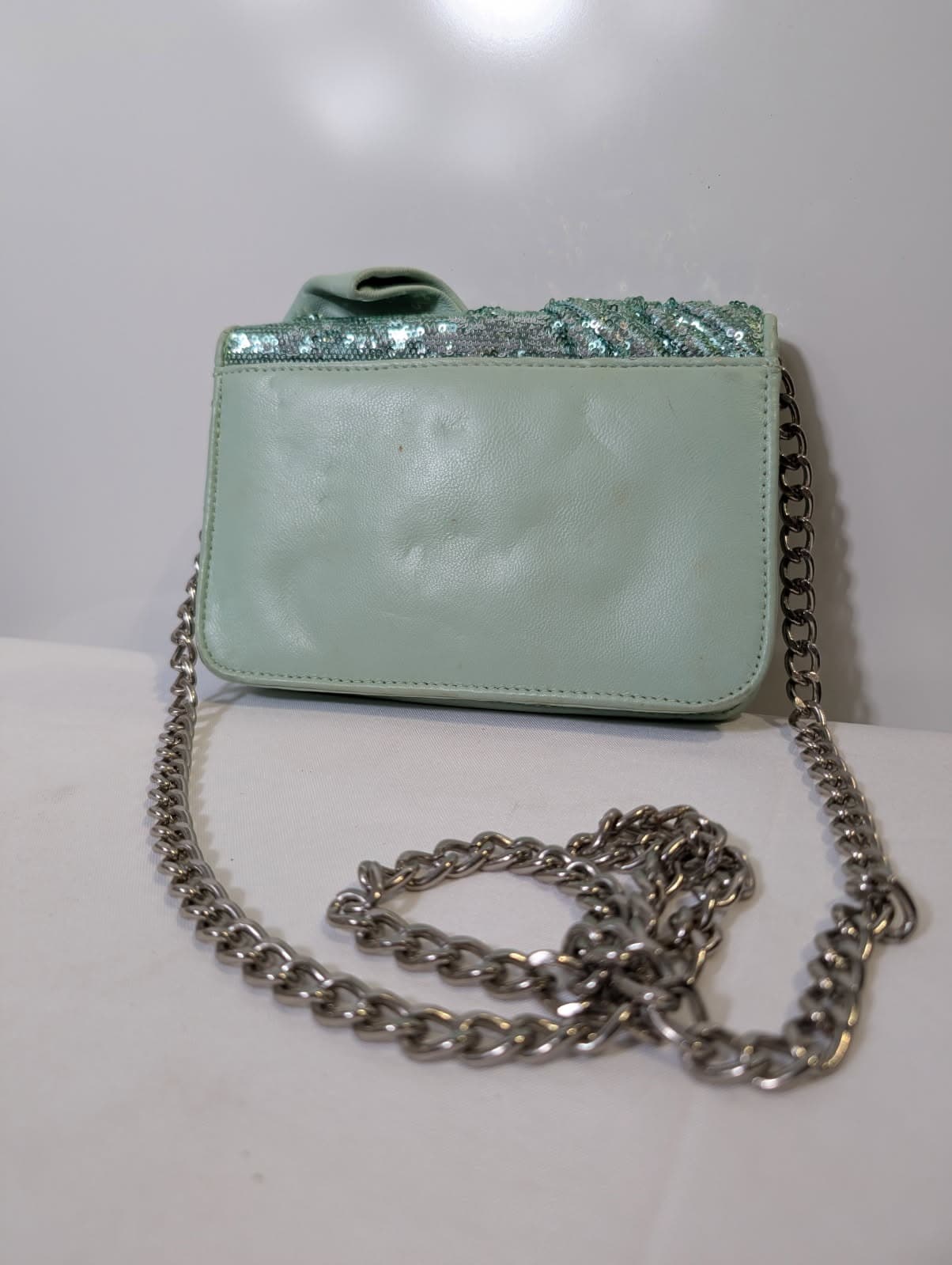 Kate Spade New York Sequin Bow Crossbody Bag Mint Green — photo 4 of 4