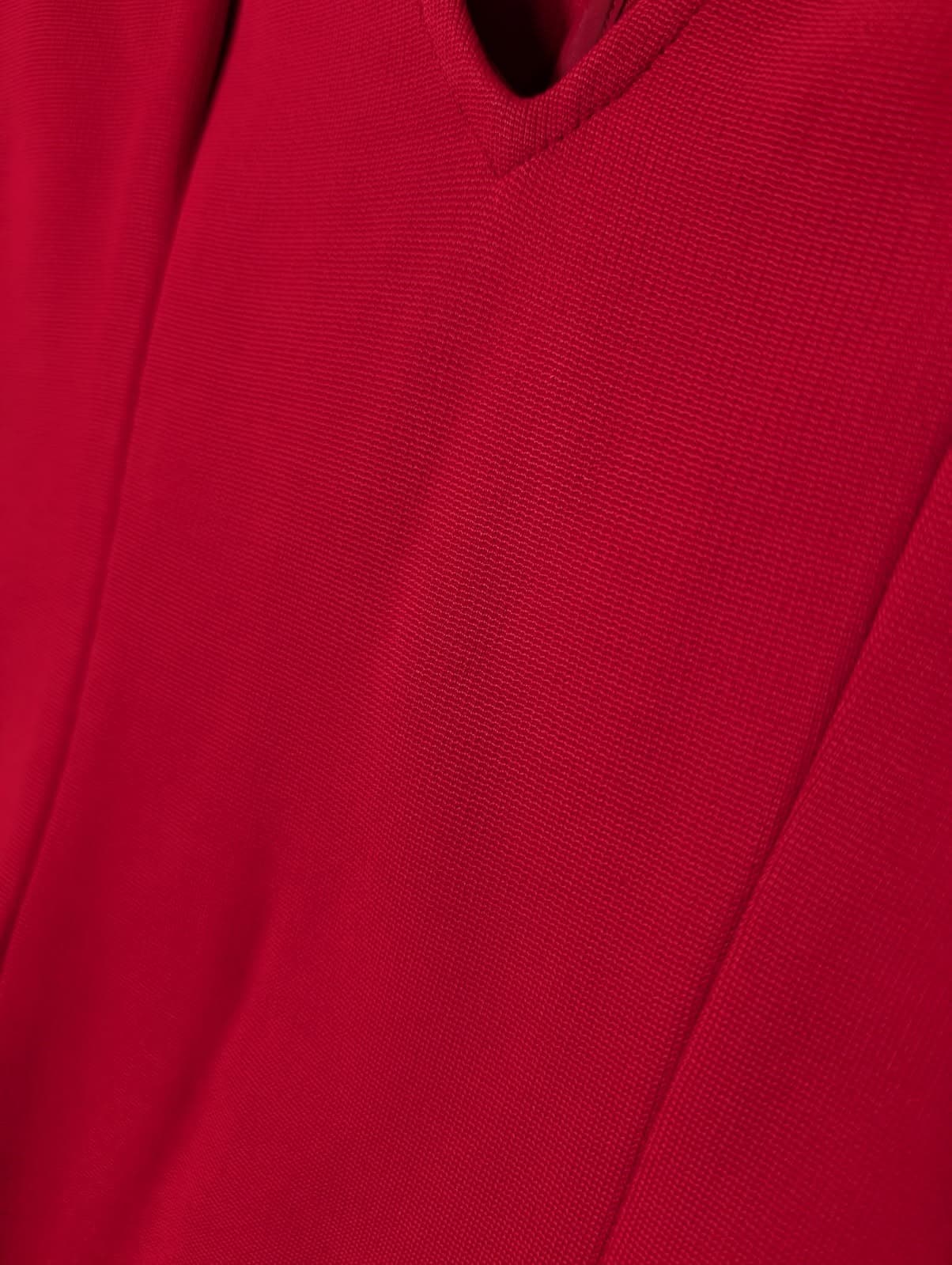 Kookai Long Sleeve V-Neck Mini Dress Red Size 34 — photo 3 of 7