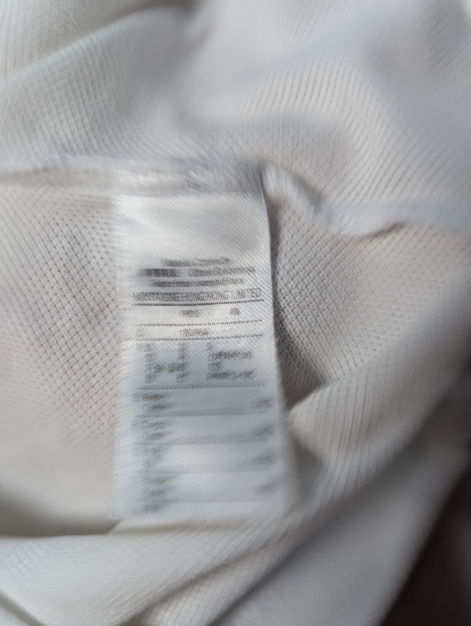 Lacoste Slim Fit L.12.12 Polo Shirt White Size 5 — photo 7 of 10