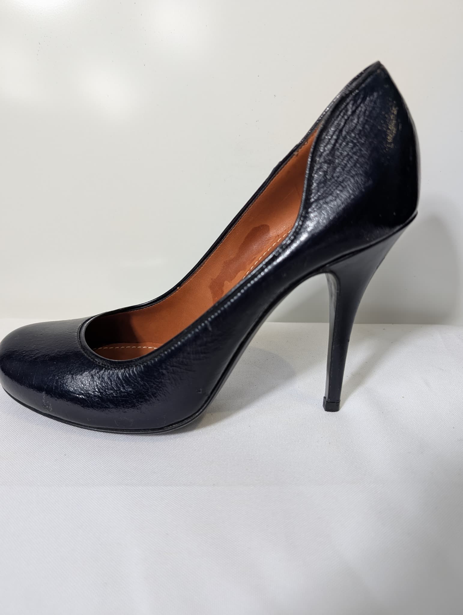 Lanvin Patent Leather High Heel Pumps Black EU 38 — photo 4 of 8
