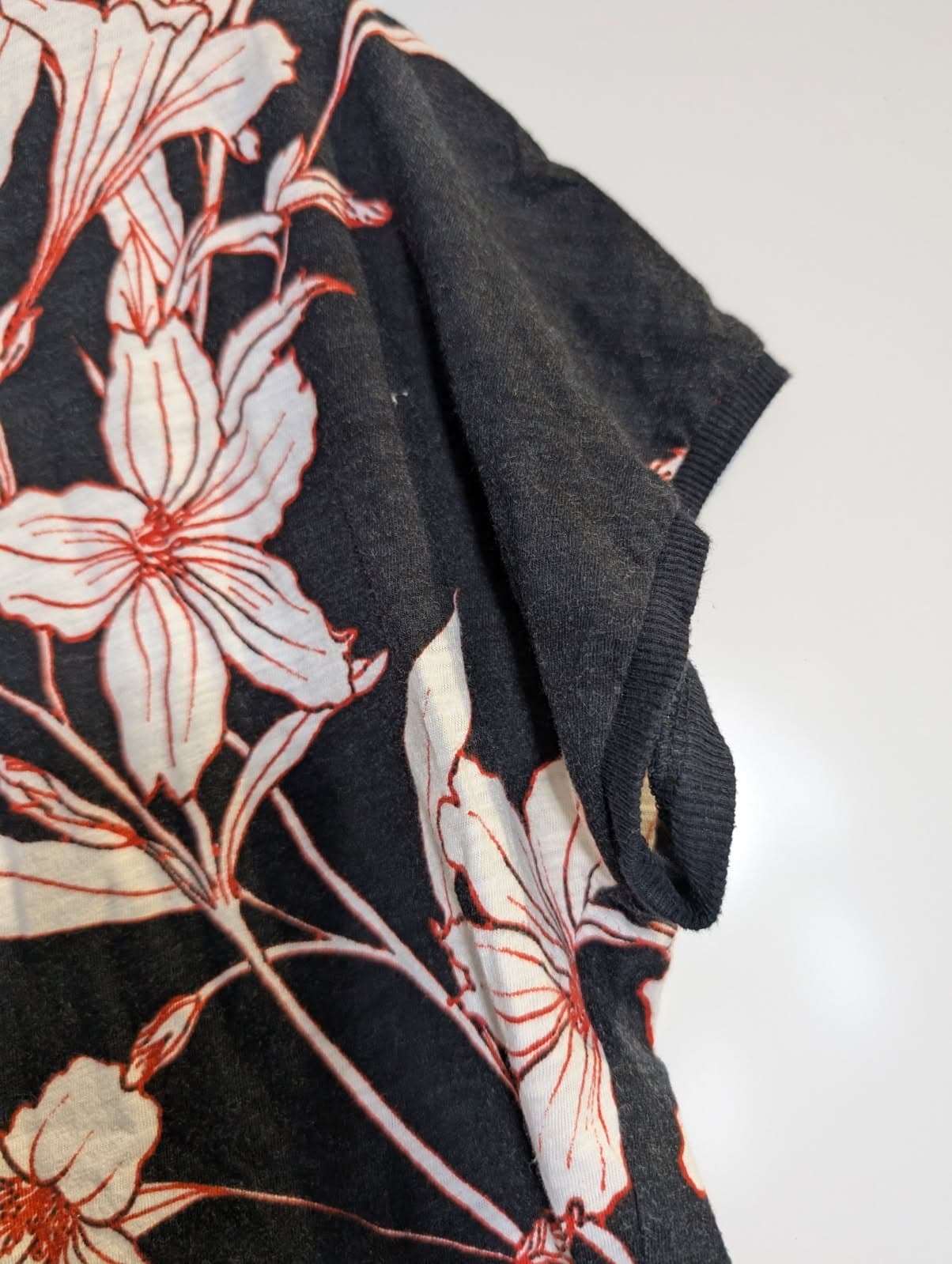 Lauren Ralph Lauren Floral Print Knit Top Women's Size M — photo 8 of 8