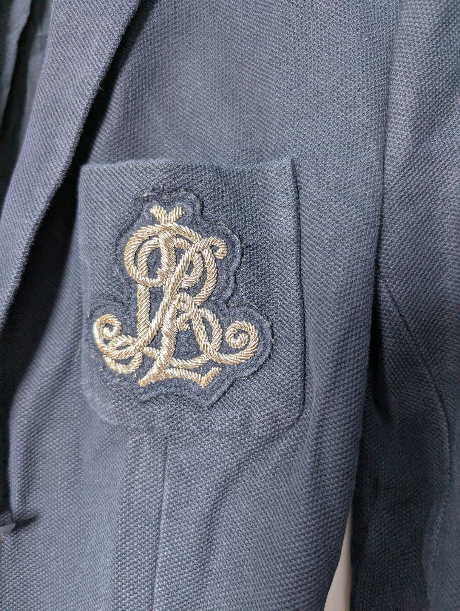 LAUREN RALPH LAUREN Navy Blue Crest Blazer Size XS — photo 2 of 11