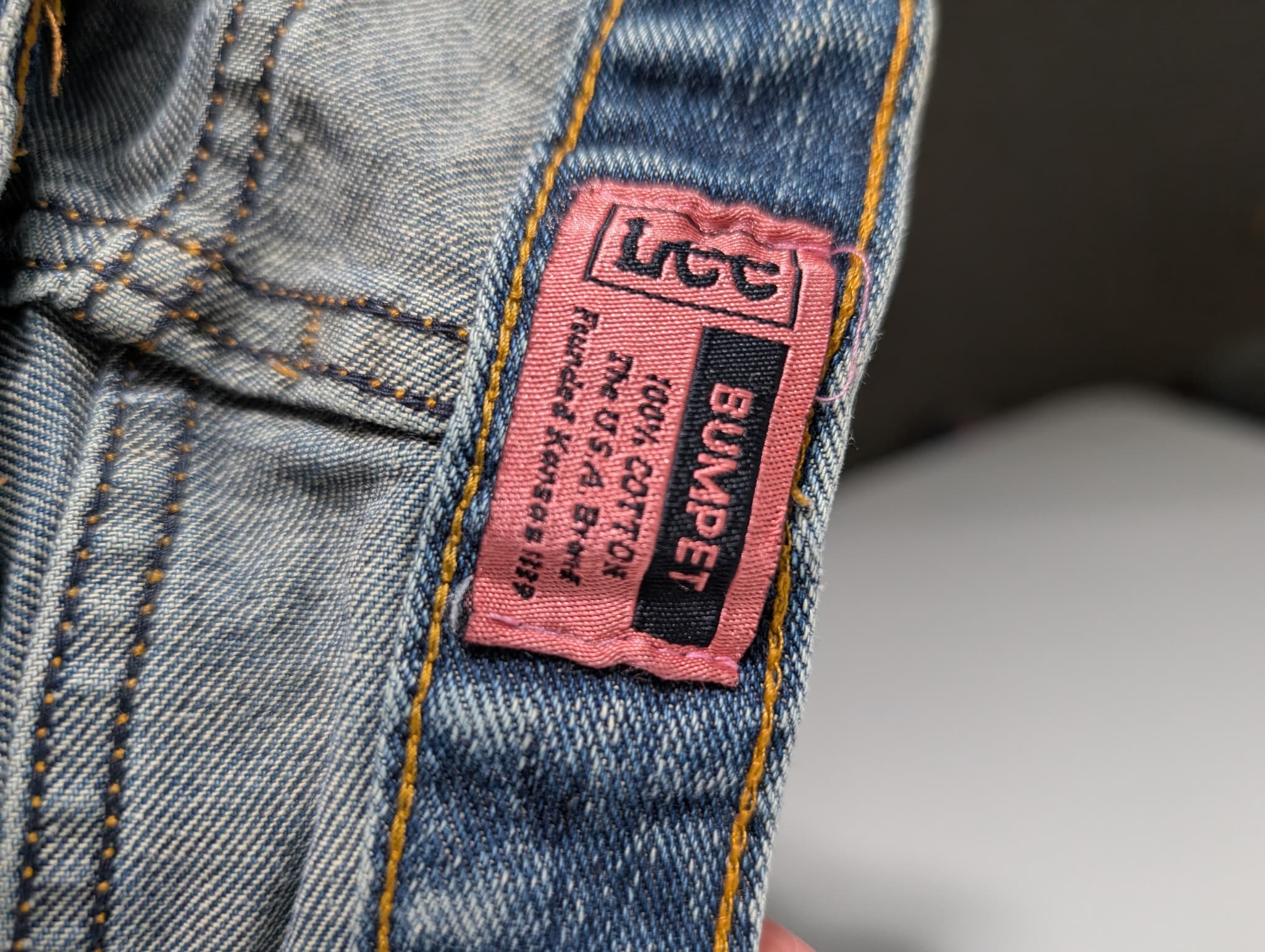 Lee Bumpet Women's Blue Denim Jeans — photo 6 of 6