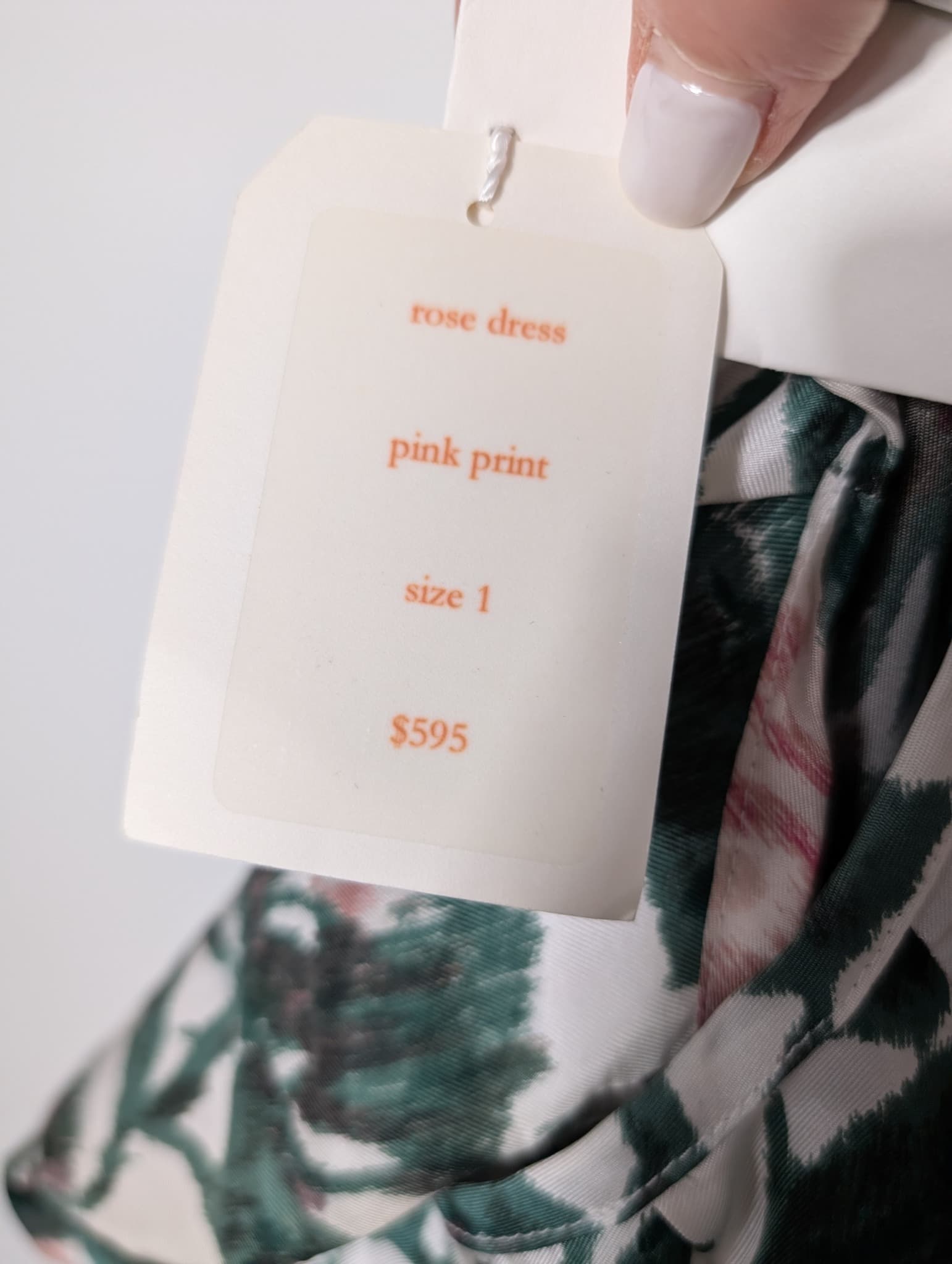 Lee Mathews Floral Print Silk Midi Dress Size 1 — photo 6 of 9