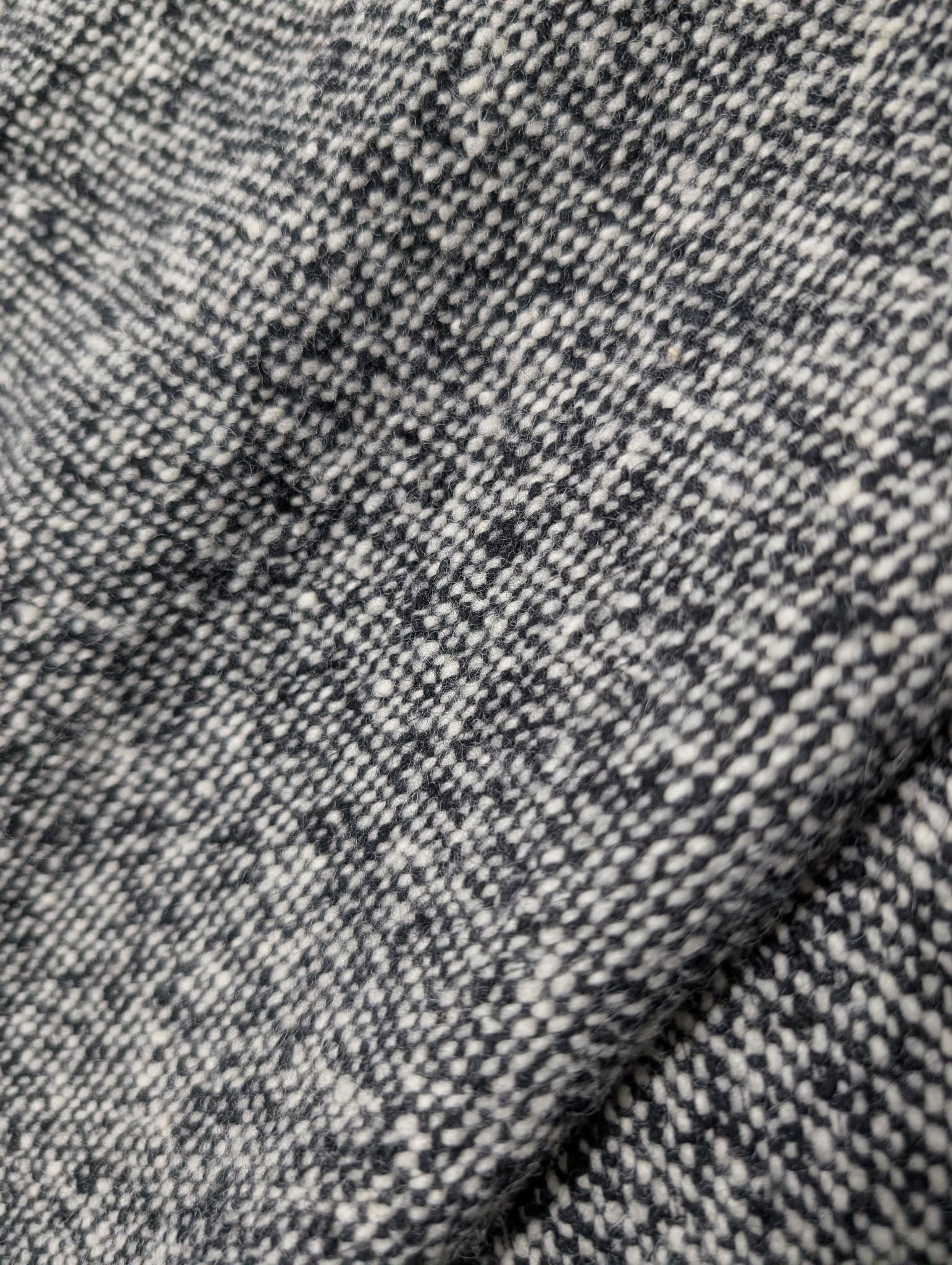 Lee Mathews Wool Tweed A-Line Skirt Black & White Size 1 — photo 3 of 7
