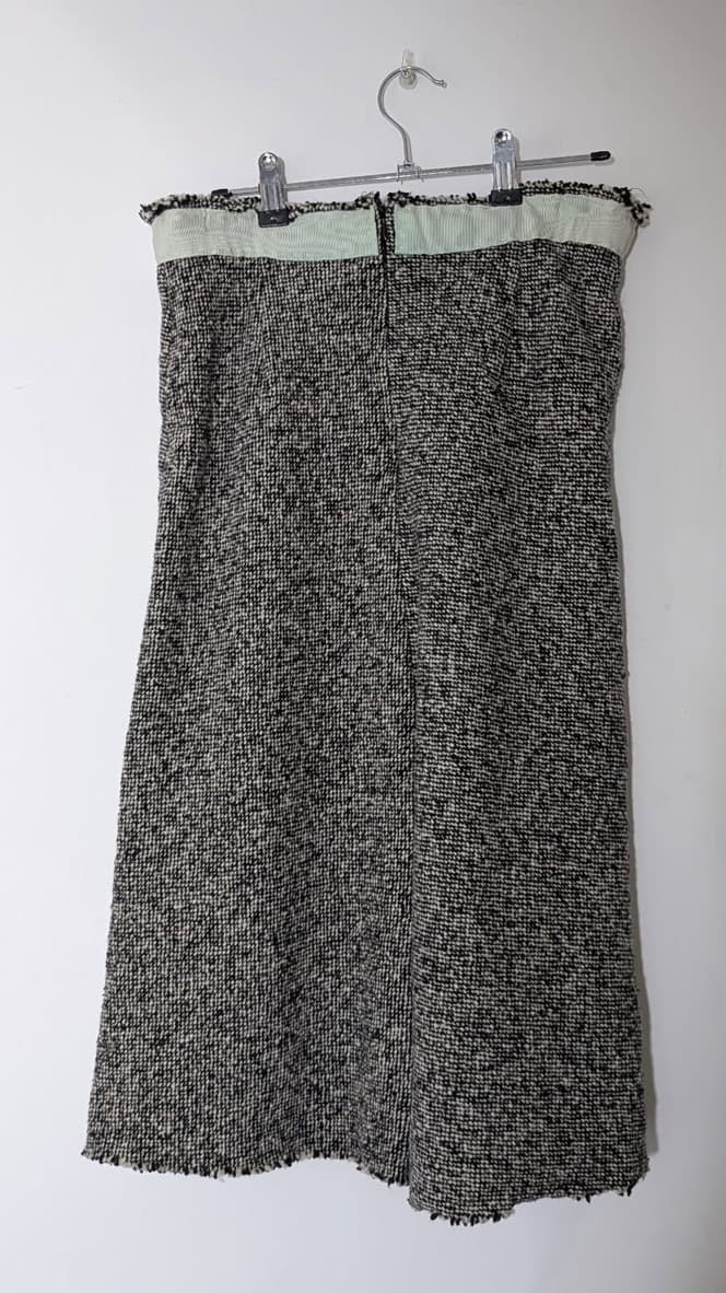 Lee Mathews Wool Tweed Skirt - Size 1 — photo 2 of 5