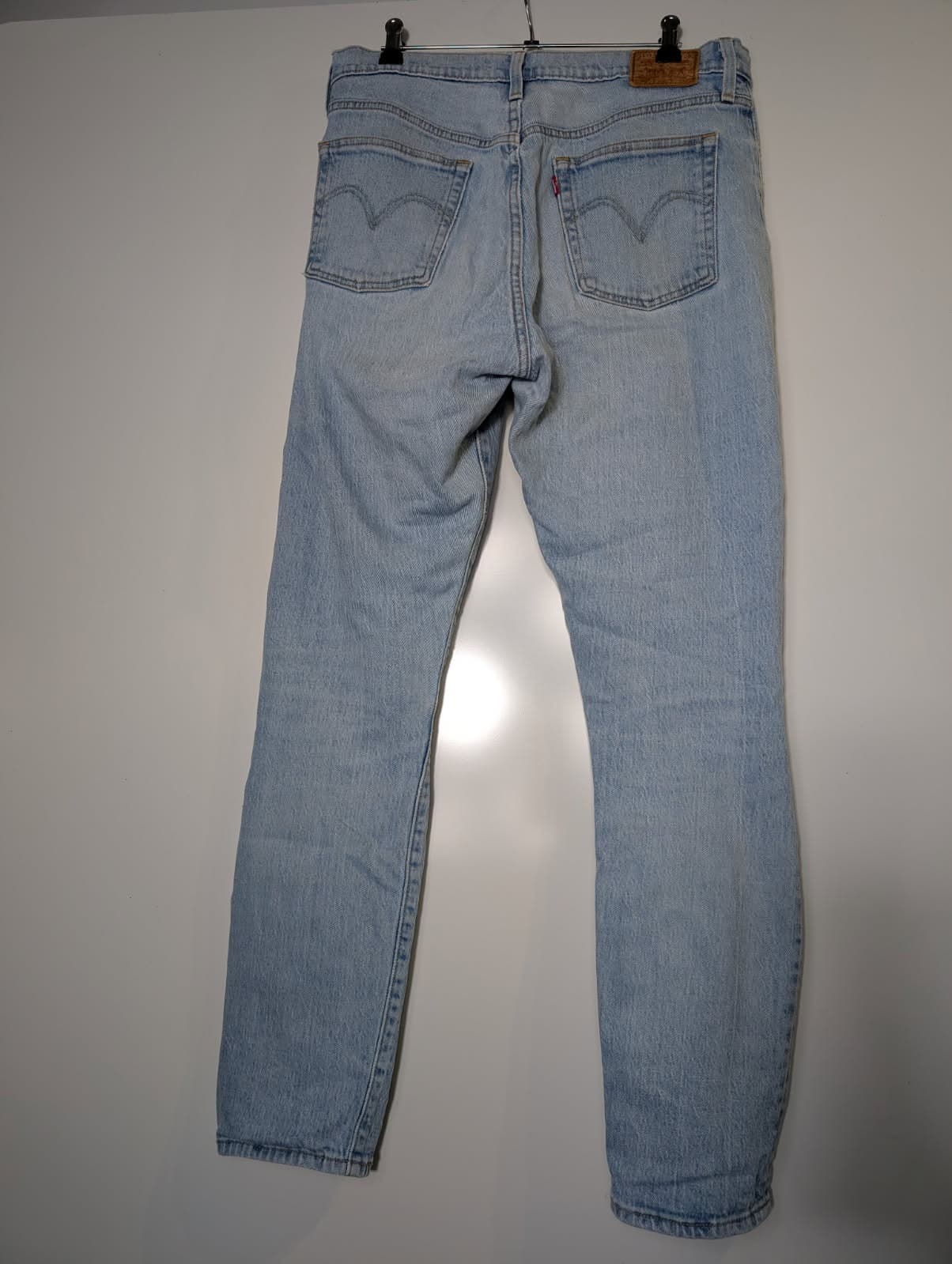 Levi's 501 Original Fit Distressed Light Wash Jeans - W30 L30 — photo 3 of 10