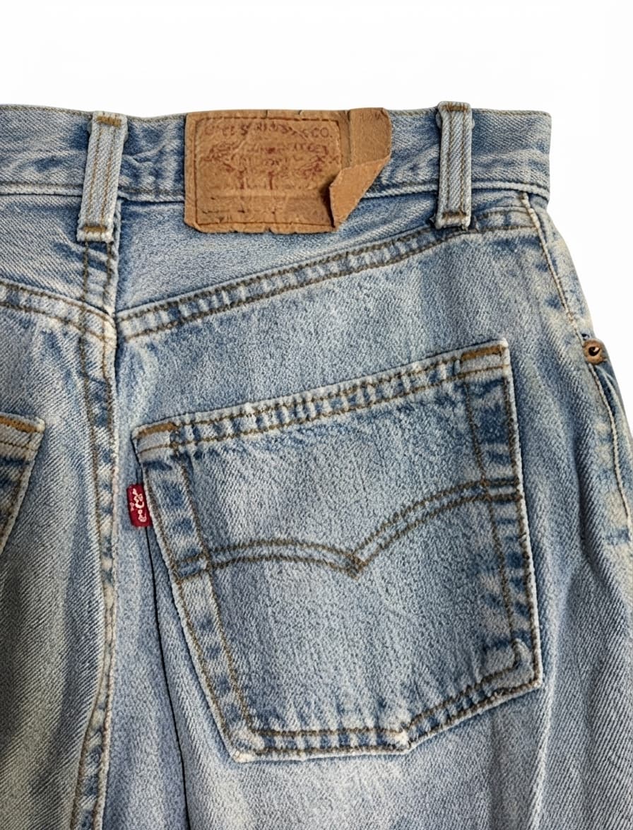 Levi's Vintage High-Waisted Denim Jeans Light Wash Size 28 — photo 1 of 6