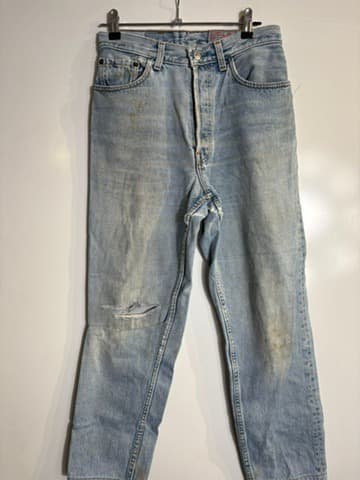 Levi's Vintage High-Waisted Denim Jeans Light Wash Size 28 — photo 3 of 6