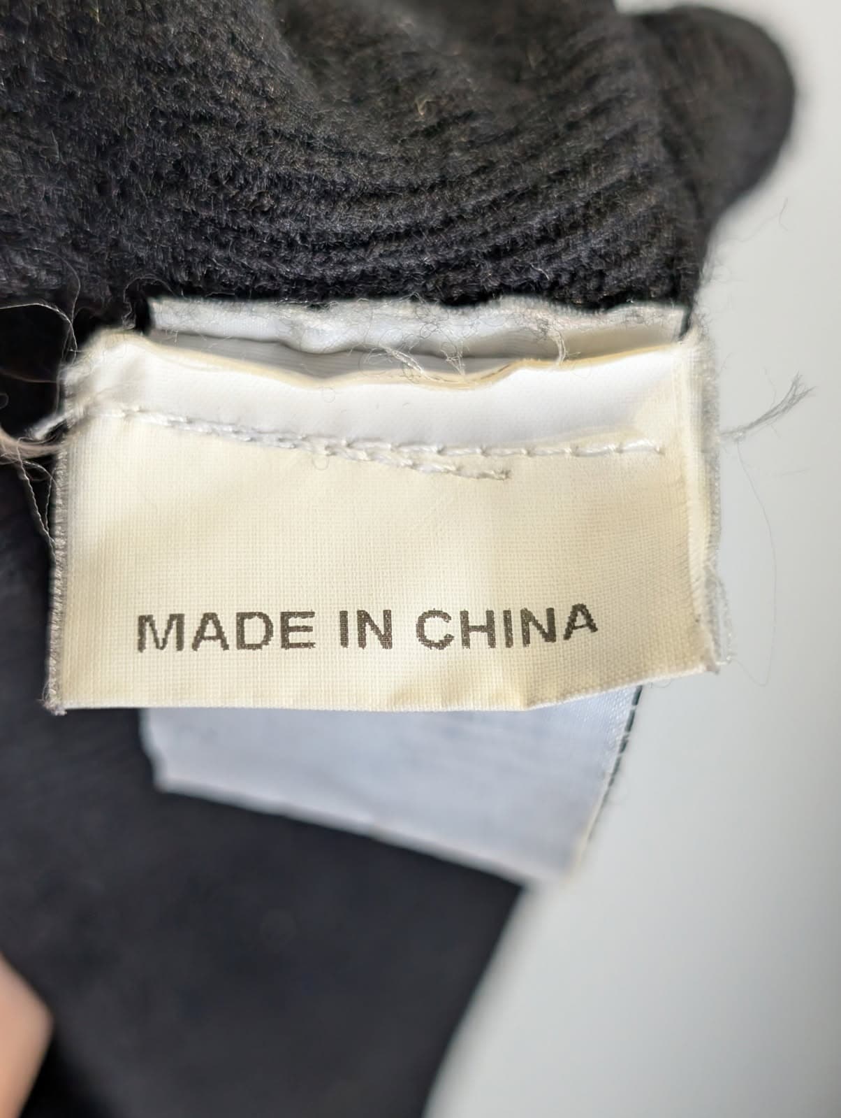 Lisa Ho Black Mock Neck Asymmetrical Hem Knit Sweater Dress - Size 10 — photo 7 of 7