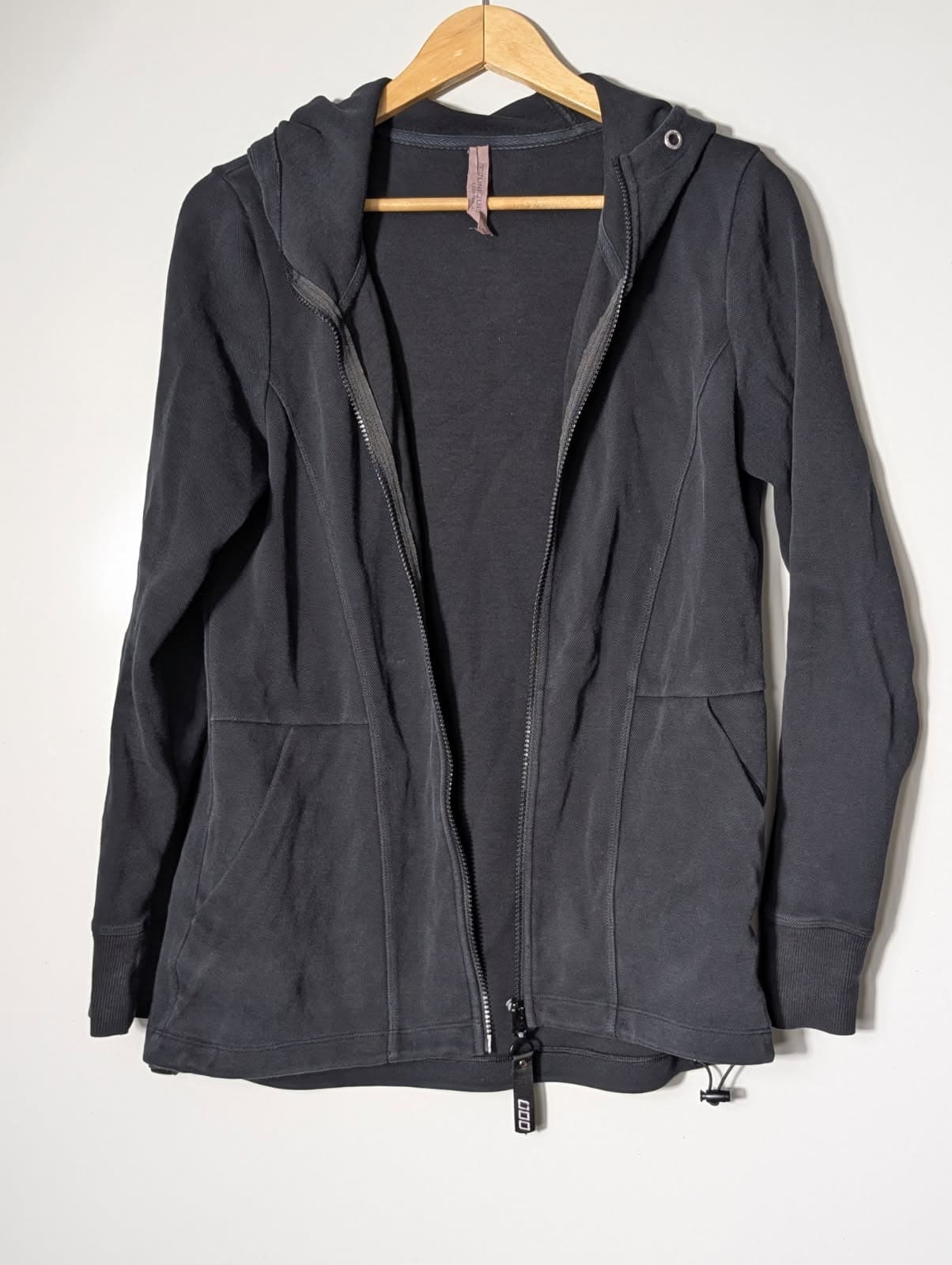 Lorna Jane Zip-Up Hoodie Black Women's Size S — photo 1 of 10