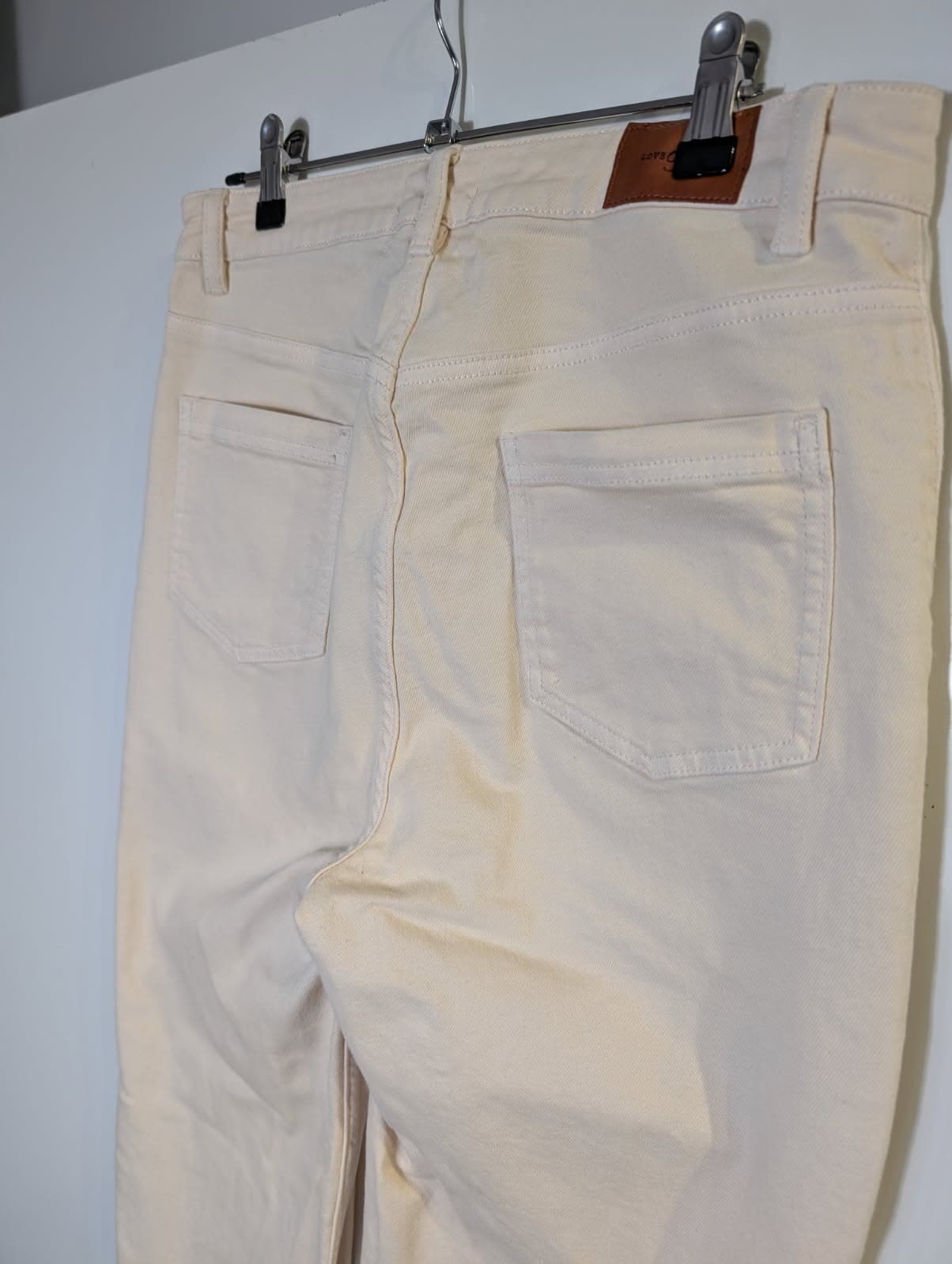 Love & Roses Wide Leg Trousers Cream US 8 / UK 12 — photo 6 of 9