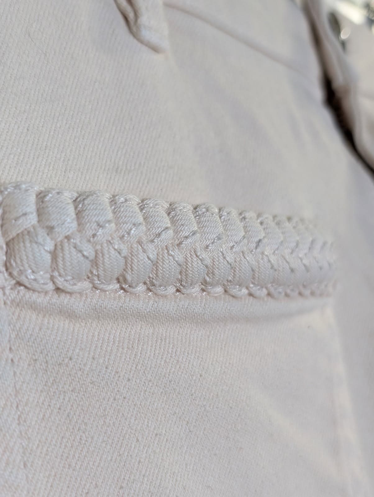 Love & Roses Wide Leg Trousers Cream US 8 / UK 12 — photo 8 of 9