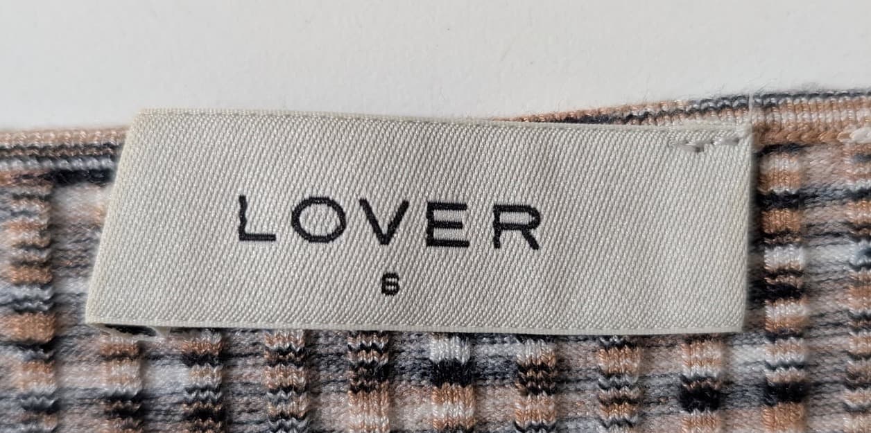 Lover The Label Ribbed Long Sleeve Cardigan - Multi-Colour Size 6 — photo 2 of 5