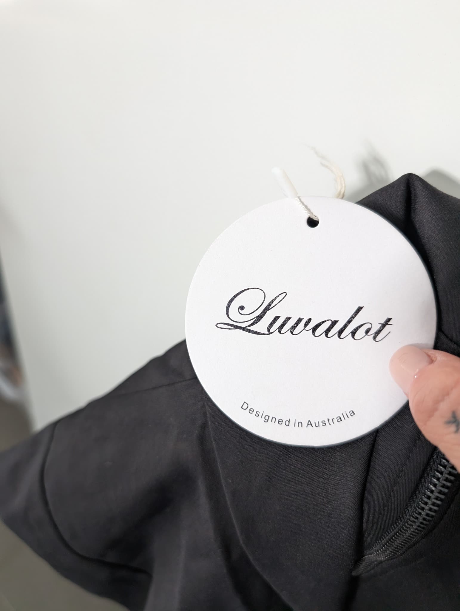 Luvalot Elude Choker Mini Dress Black AU 10 — photo 7 of 9