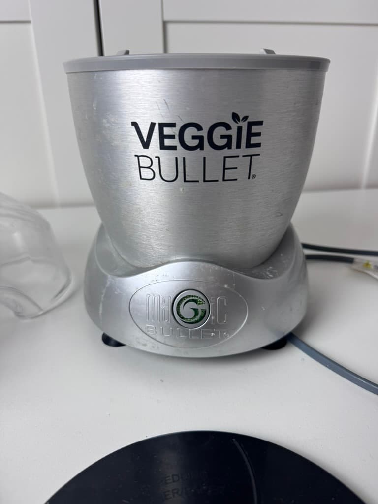 Magic Bullet Veggie Bullet Food Processor Base and Slicing Attachment — photo 5 of 7