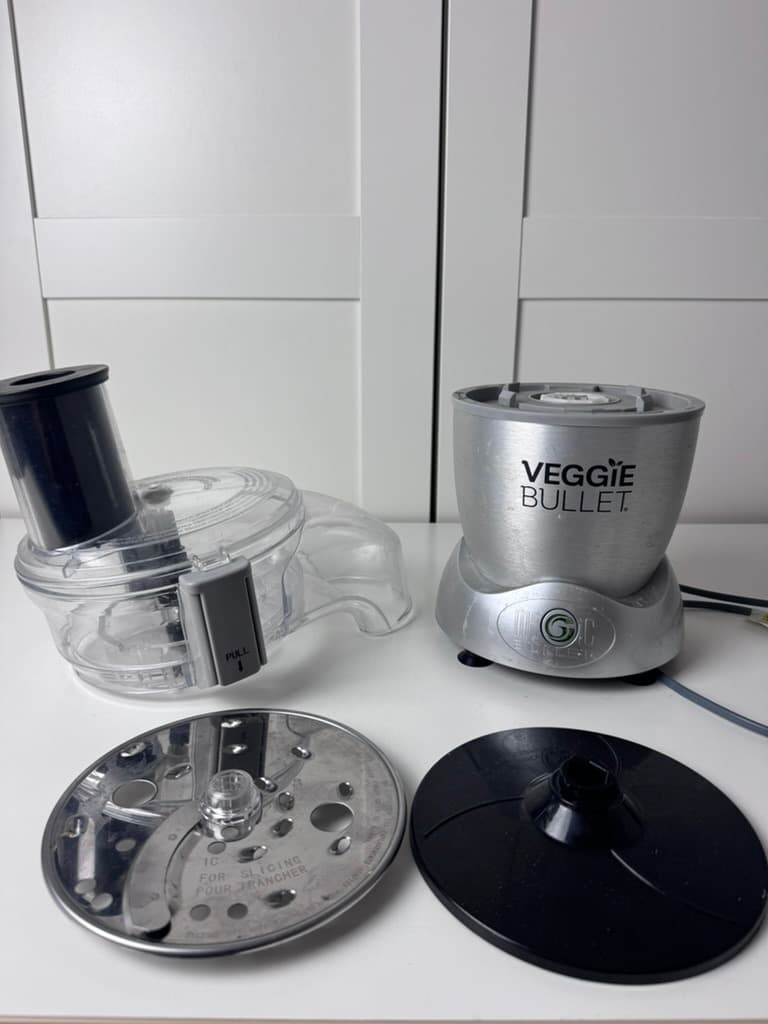 Magic Bullet Veggie Bullet Food Processor Base and Slicing Attachment — photo 6 of 7