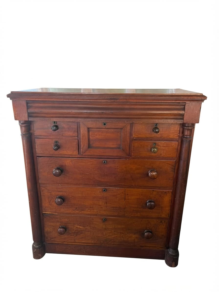 Mander Jones Antique Victorian Australian Cedar Chest of Drawers — photo 1 of 7