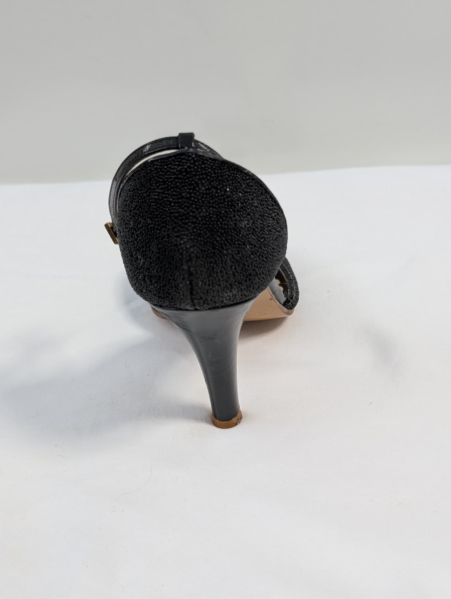 Marc Jacobs Peep Toe Ankle Strap Heels Black EU 38 — photo 3 of 17