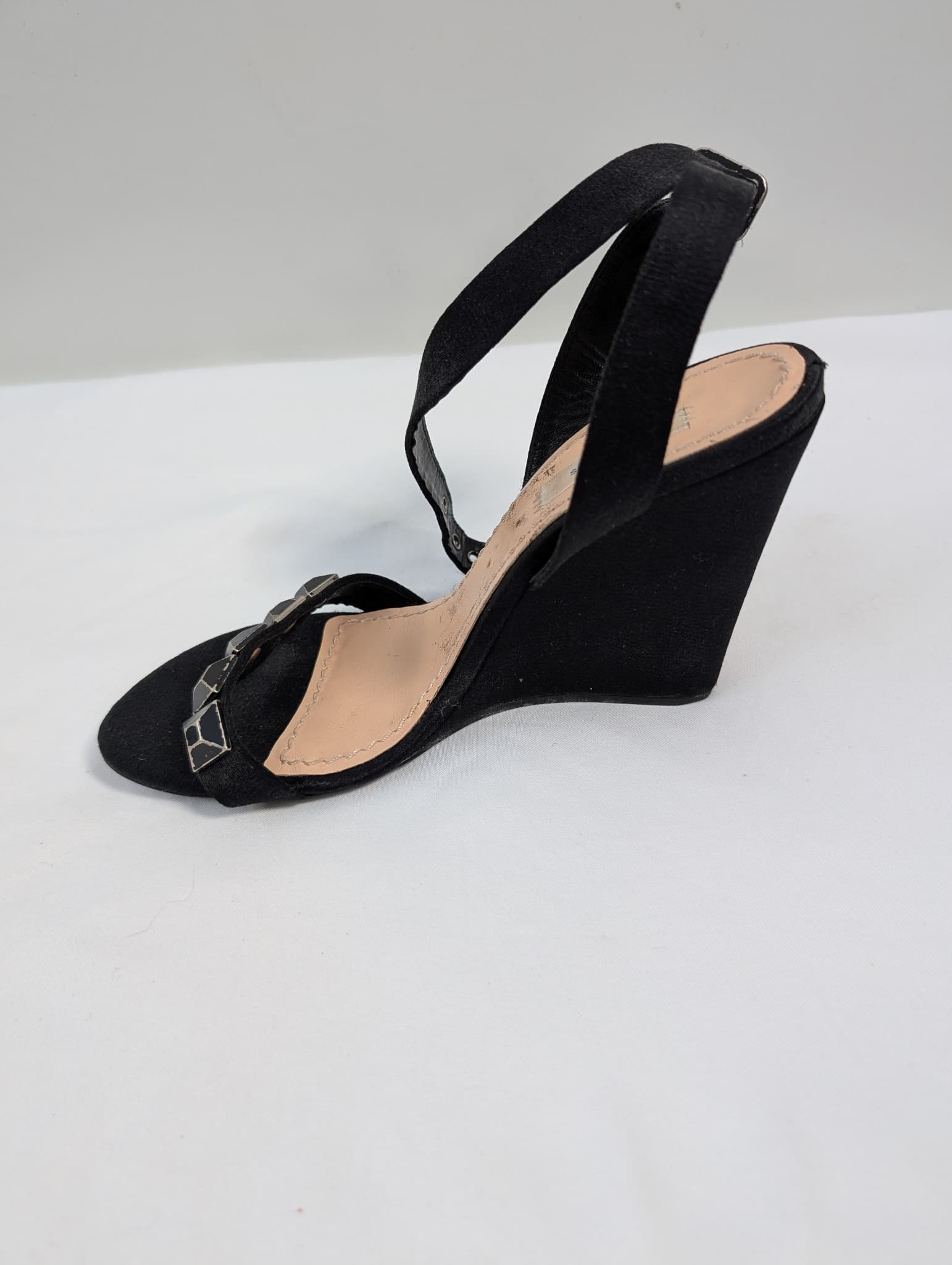 Marc Jacobs Peep Toe Ankle Strap Heels Black EU 38 — photo 11 of 17