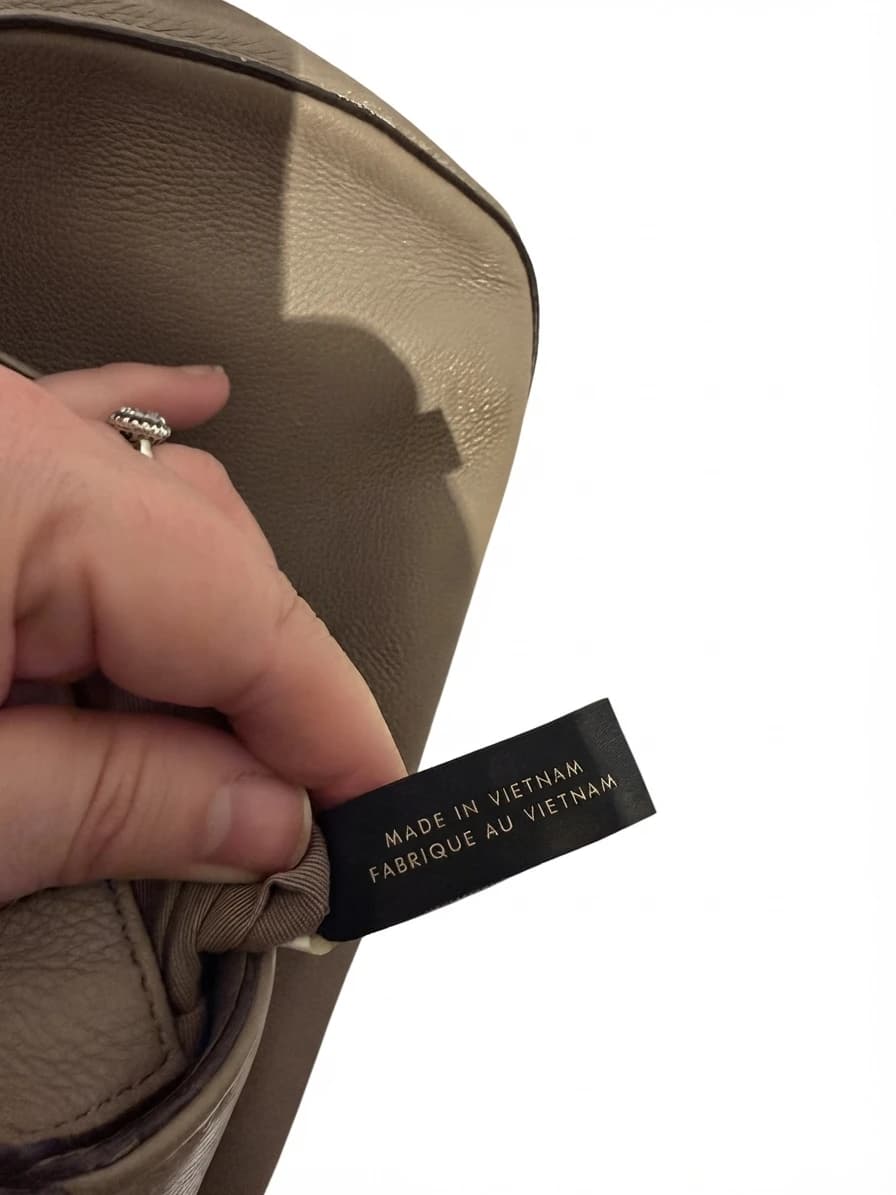 Marc Jacobs Recruit Nomad Crossbody Bag Taupe Leather — photo 9 of 9