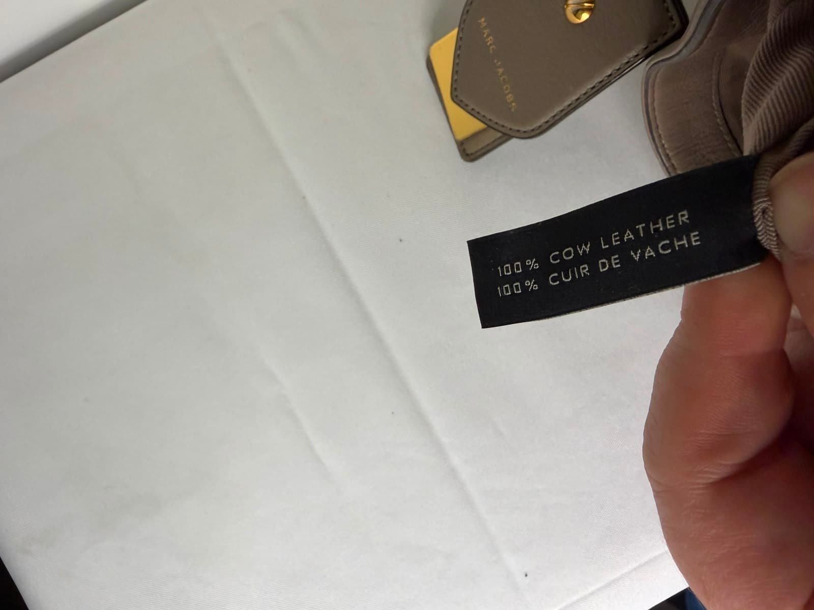 Marc Jacobs Recruit Nomad Crossbody Bag Taupe Leather — photo 6 of 9