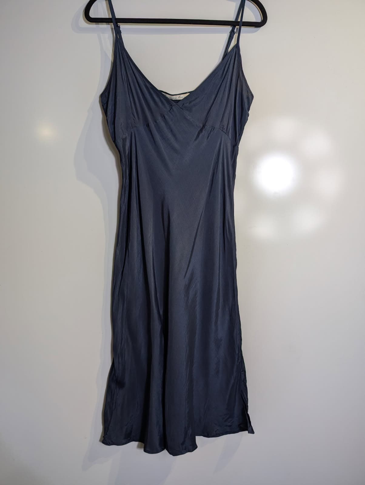 Marie Louise de Monterey Silk Camisole Navy Blue Size 10 — photo 3 of 3
