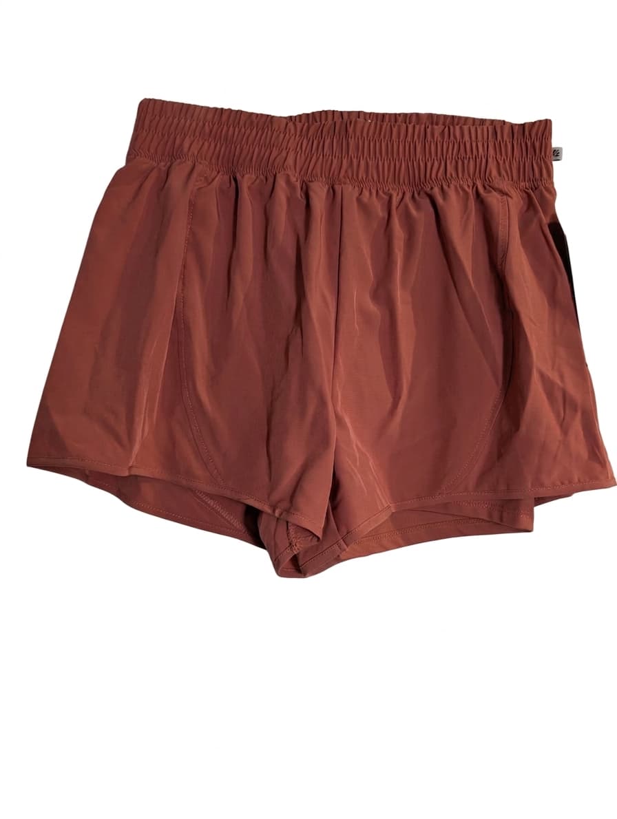 Marika Ember Woven Running Shorts Marsala Size Small — photo 1 of 7