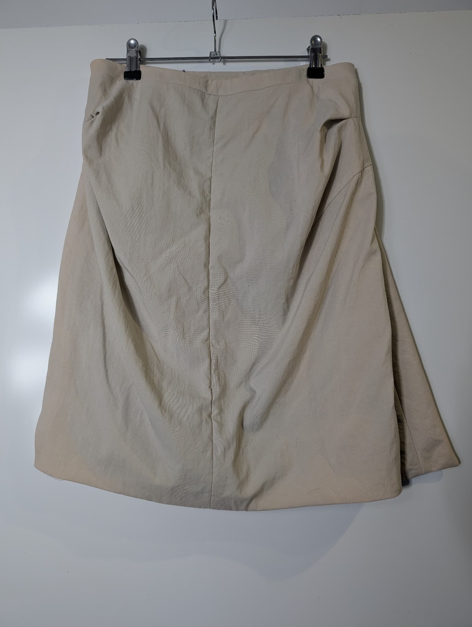 Marni Wrap-Style Mini Skirt Beige IT 40 — photo 3 of 6