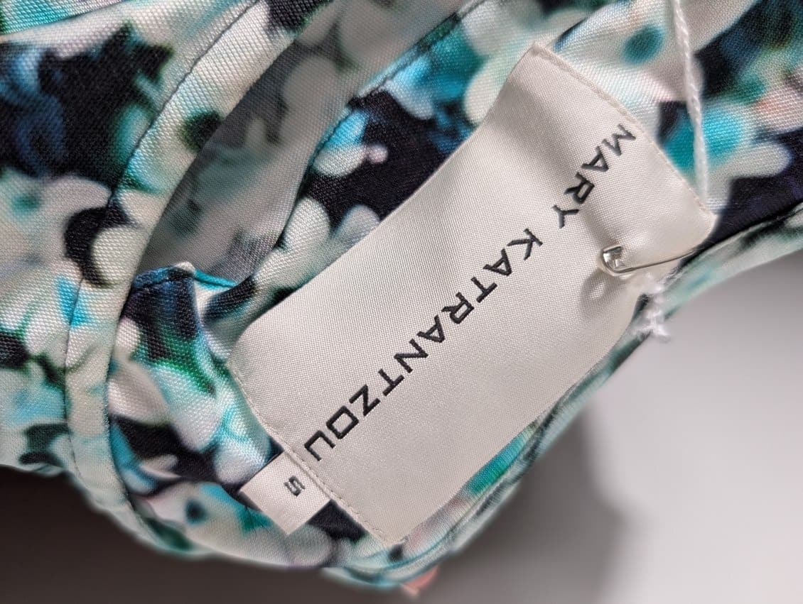 Mary Katrantzou Floral Print Silk Jersey Dress - Size S — photo 2 of 8