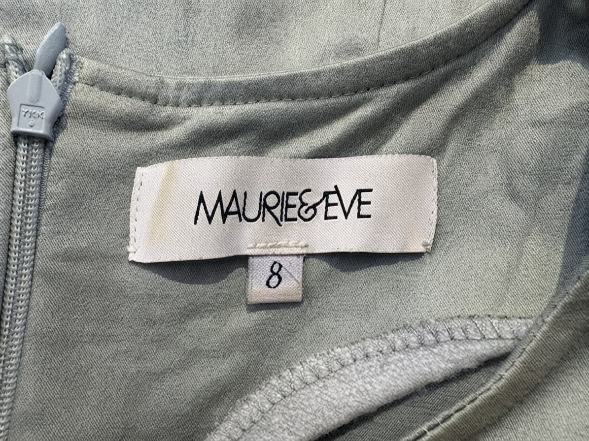 Maurie & Eve Long Sleeve Mini Dress Sage Green Size 8 — photo 2 of 5