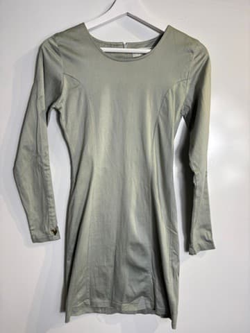 Maurie & Eve Long Sleeve Mini Dress Sage Green Size 8 — photo 1 of 5