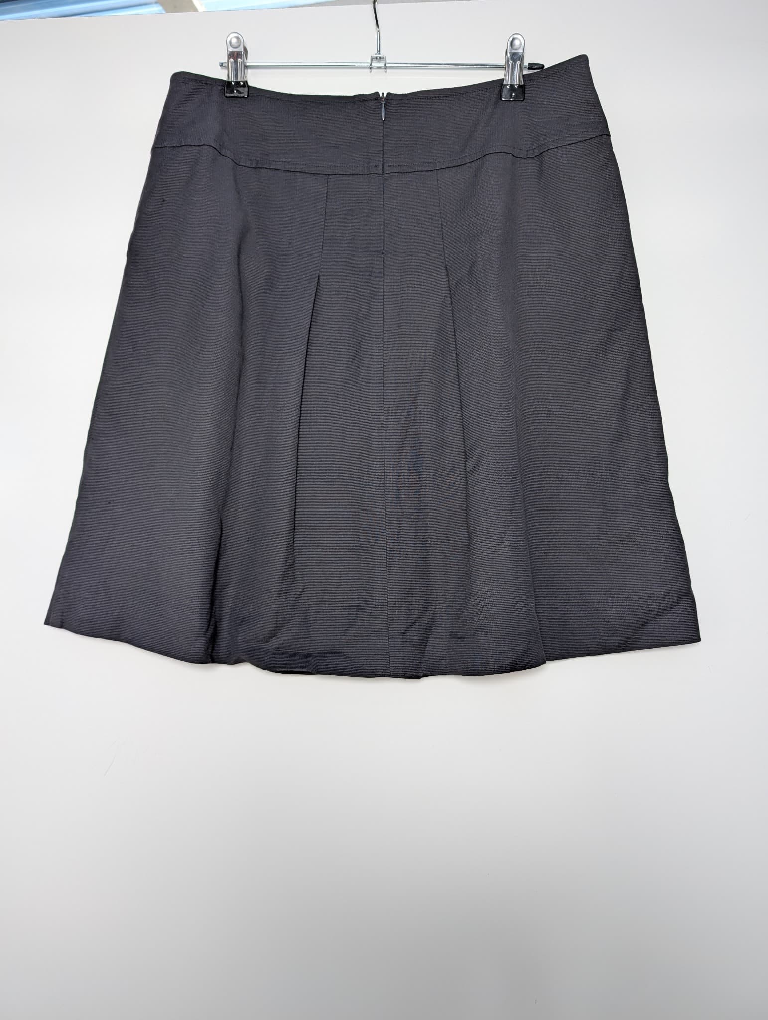 MAX&Co. Pleated Mini Skirt Black UK 12 — photo 4 of 7