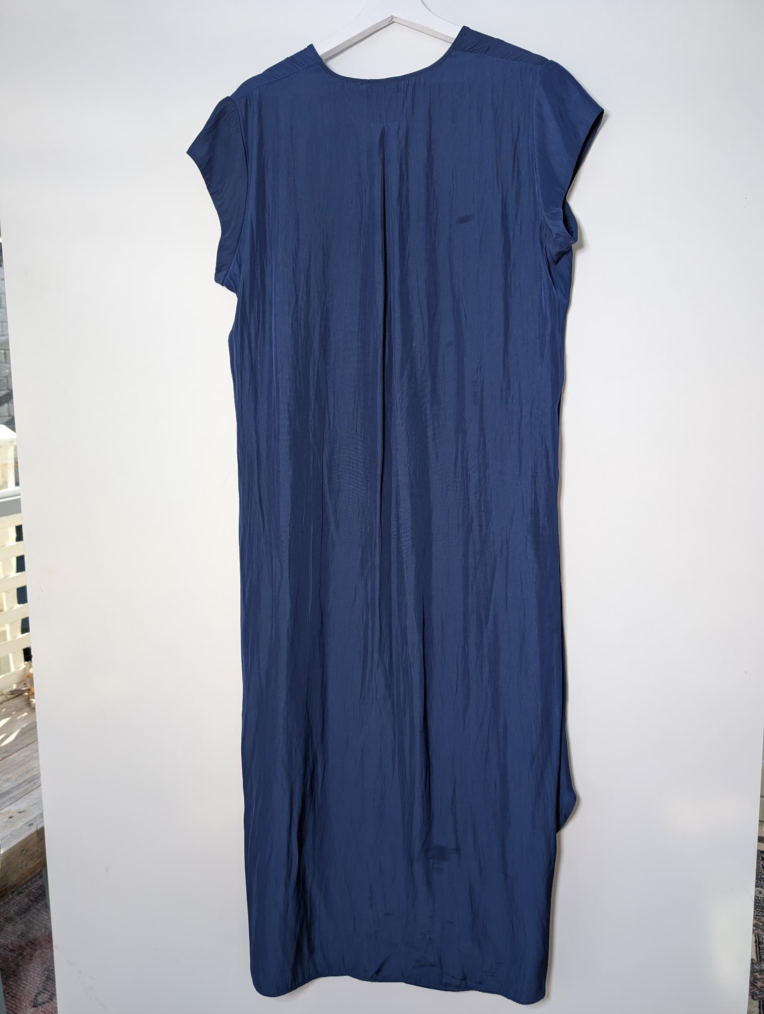Mela Purdie V-Neck Sleeveless Dress Navy Women's AU 10 — photo 5 of 9
