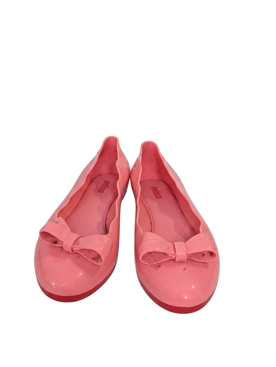 Melissa Ultragirl Bow Jelly Flats - Pink Women's Ballet Shoes — photo 1 of 3