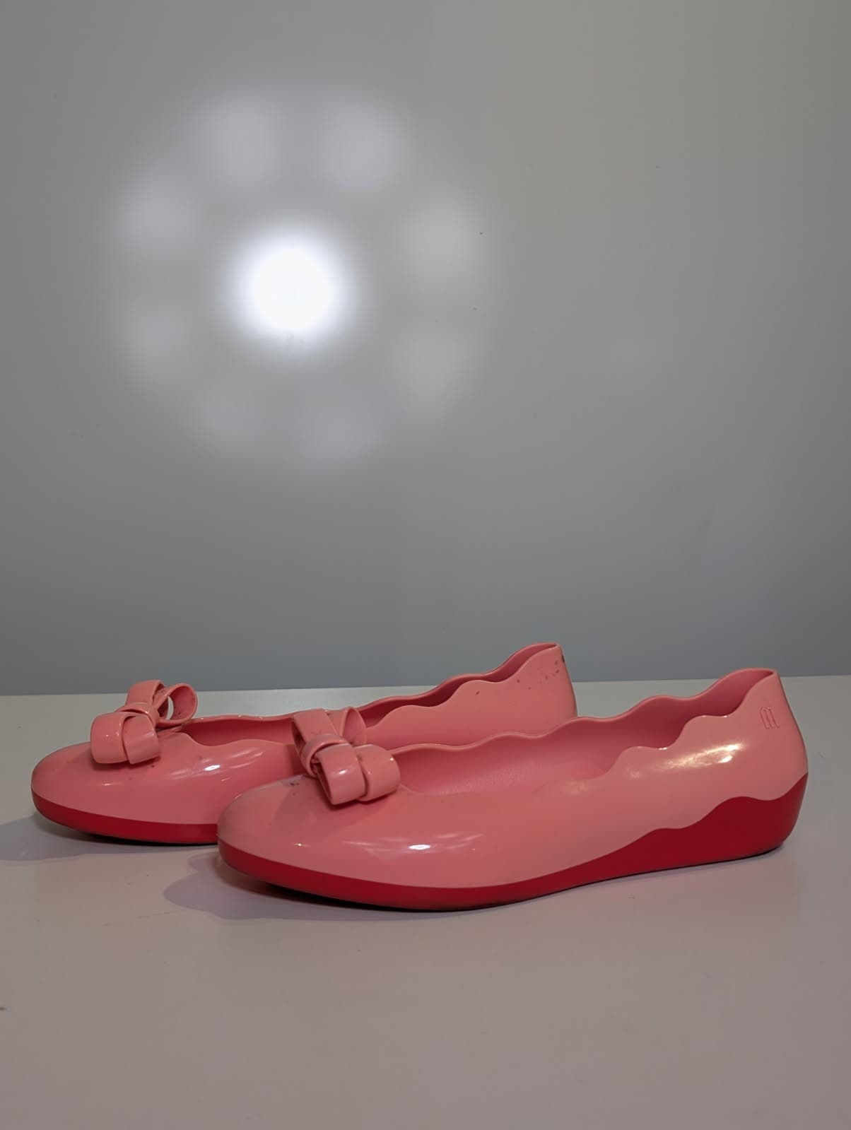 Melissa Ultragirl Bow Jelly Flats - Pink Women's Ballet Shoes — photo 3 of 3