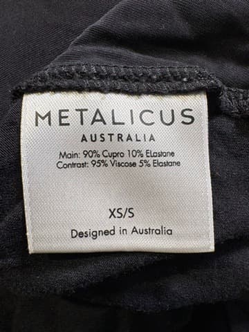 Metalicus Australia V-Neck T-Shirt Dress Black XS/S — photo 2 of 5