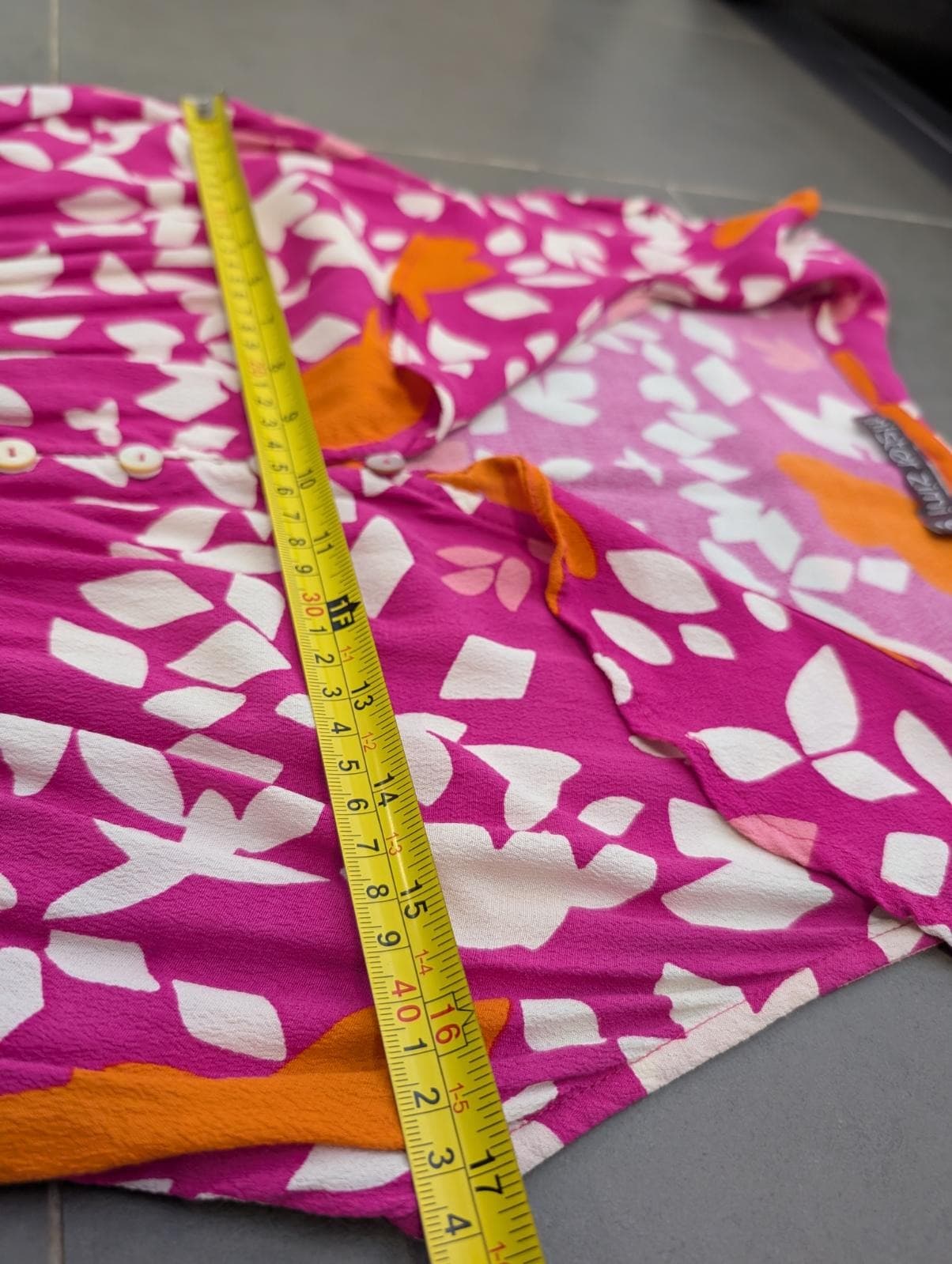 Mister Zimi Floral High-Low Dress - Pink & Orange Size 10 — photo 4 of 8