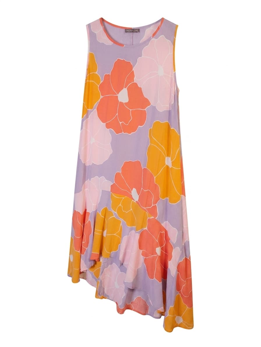 Mister Zimi Floral Sleeveless Midi Dress Size 12 — photo 1 of 8