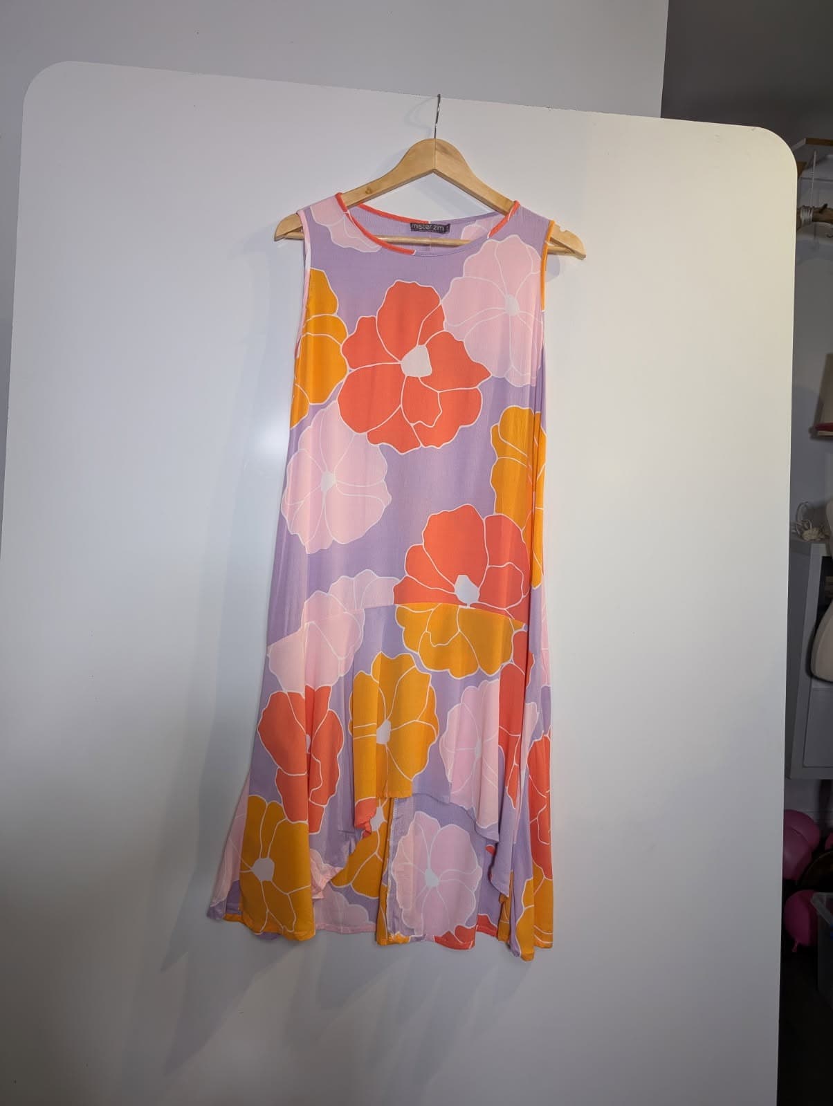 Mister Zimi Floral Sleeveless Midi Dress Size 12 — photo 4 of 8