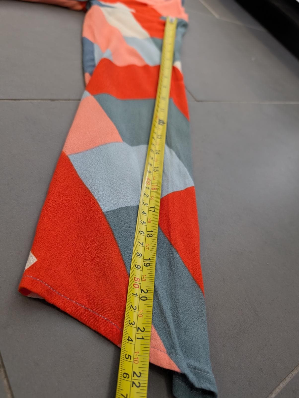 Mister Zimi Long Sleeve Dress Geometric Abstract Print — photo 3 of 10