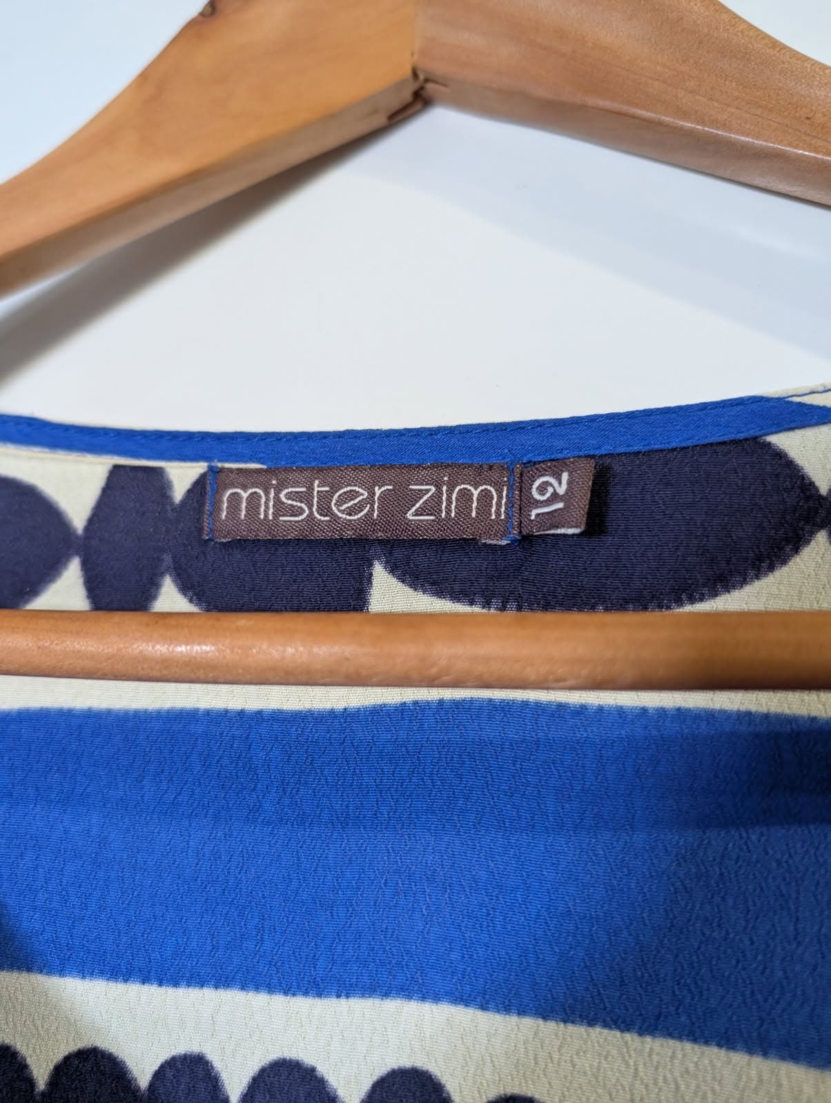 Mister Zimi Printed High-Low Tunic Dress Size 12 — photo 3 of 6
