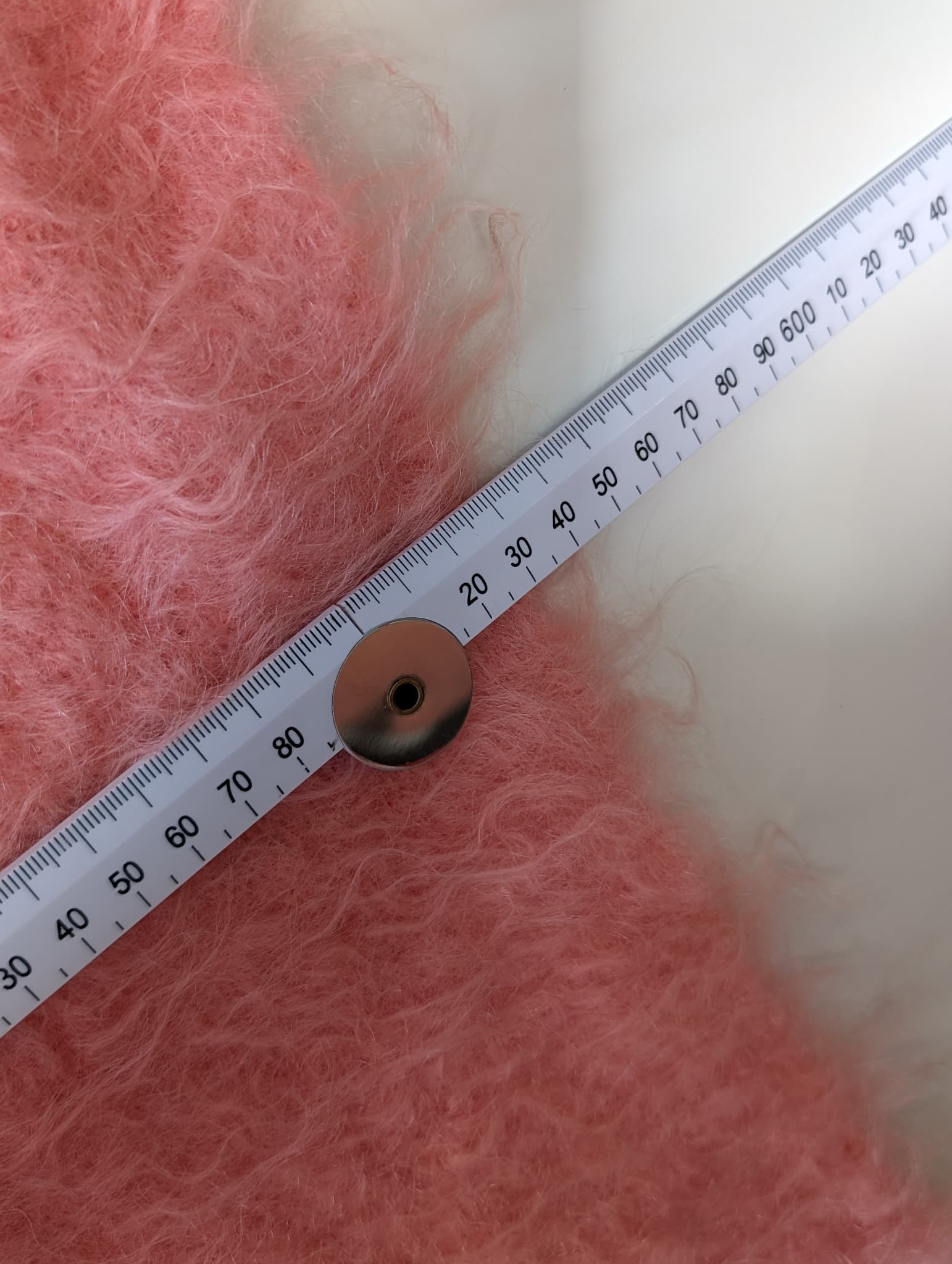 Mohair Blend Scarf Dusty Pink One Size — photo 5 of 7