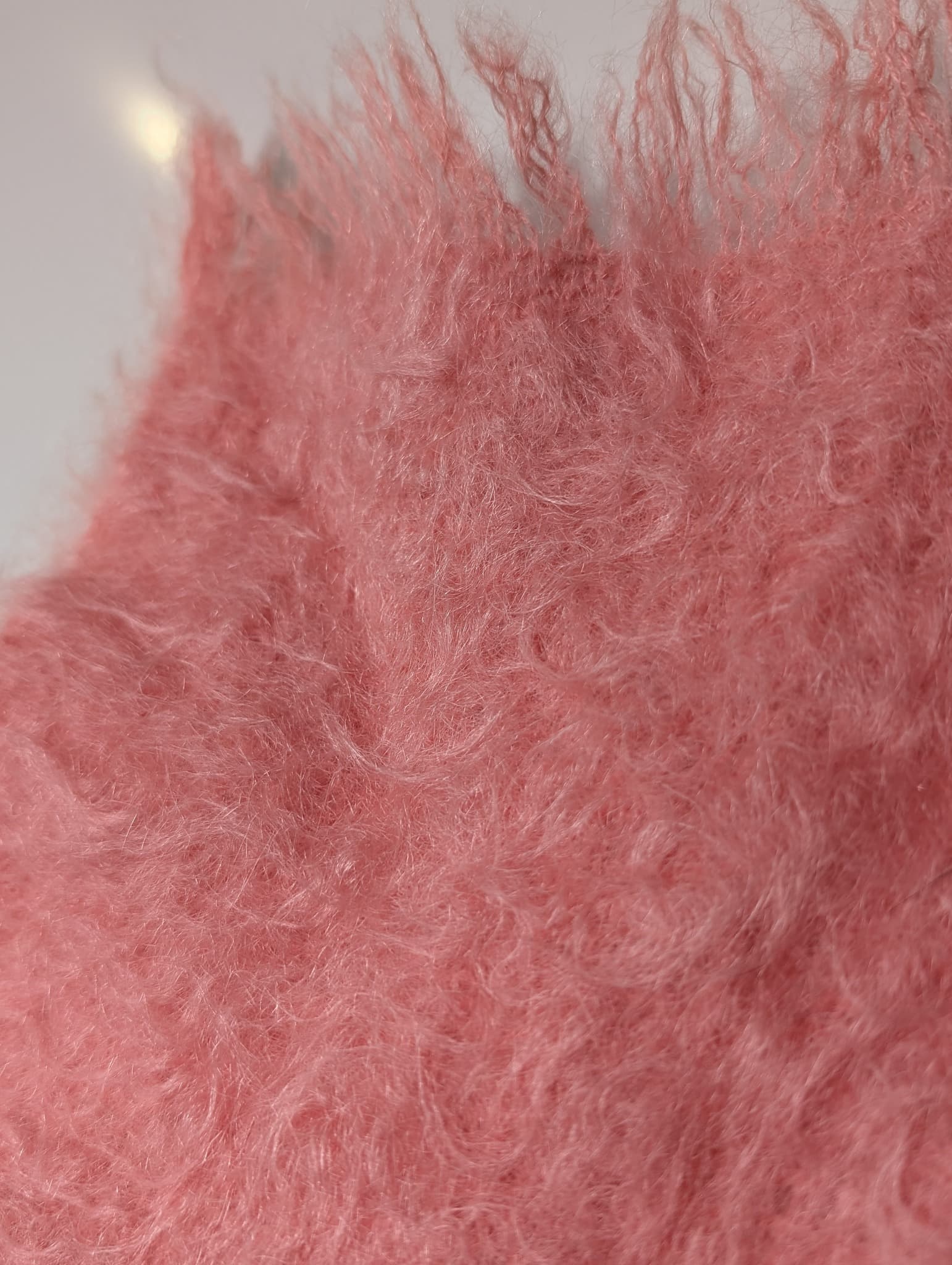 Mohair Blend Scarf Dusty Pink One Size — photo 3 of 7